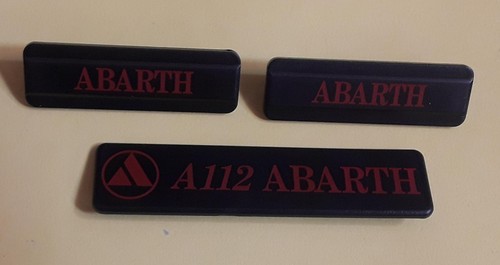 Set acronymes abarth pour - set,