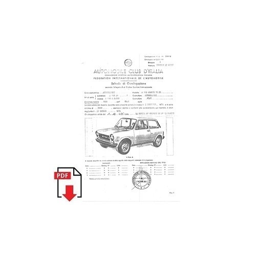 1975 autobianchi 112 - 1975, a